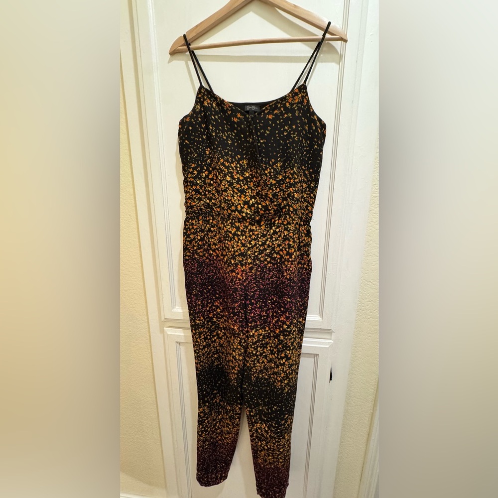 Jessica Simpson floral jumpsuit
